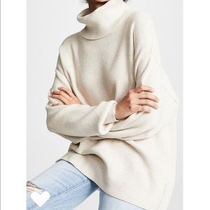 Free People Softly Structured Tunic Sweater SizeXS